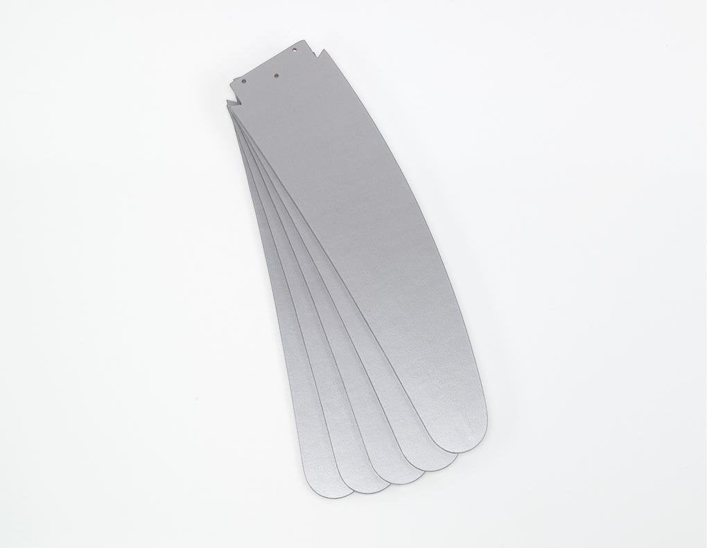 Westinghouse Lighting Bendan Ventilador de Techo, 132 x 36 cm Interior R7s, 80 W, Aspas Plateadas