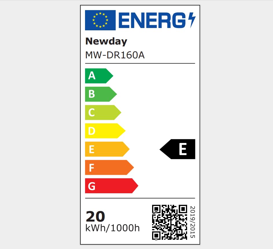Newday 153cm Ventilador de Techo Negro Con Luz y Mando, 5 Aspas Grande, Motor DC Silencioso, Iluminación Dimmer, 6 Velocidades, 3 Temporizador Para Sala de Estar Salon Dormitorio